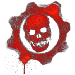Gears Of War Skull 2 Icon 256x256 png